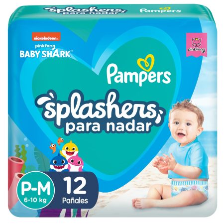Pampers Splashers P-M x 12 u.