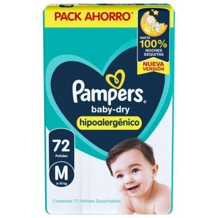 Pampers Baby-Dry M x 72 u.