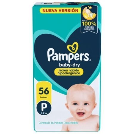 Pampers Baby-Dry P x 56 u.