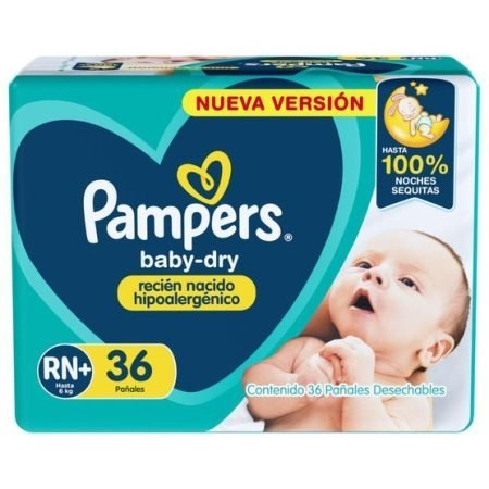 Pampers Baby-Dry RN+ 36 u.