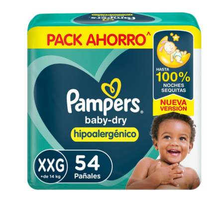 Pampers Baby-Dry XXG x 54 u.