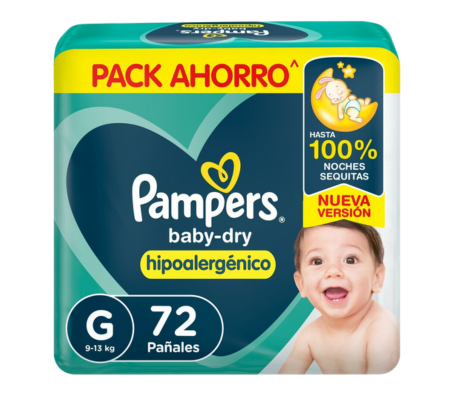 Pampers Baby-Dry G x 72 u.