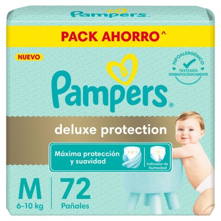 Pampers Deluxe Protection M x 72 u.