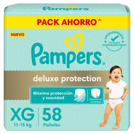 Pampers Deluxe Protection XG x 58 u.
