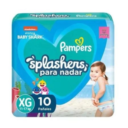 Pampers Splashers XG x 10 u.