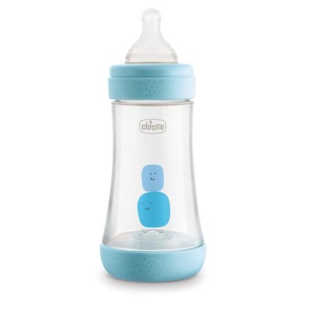 Mamadera Perfect5 2m+ 240ml - Celeste