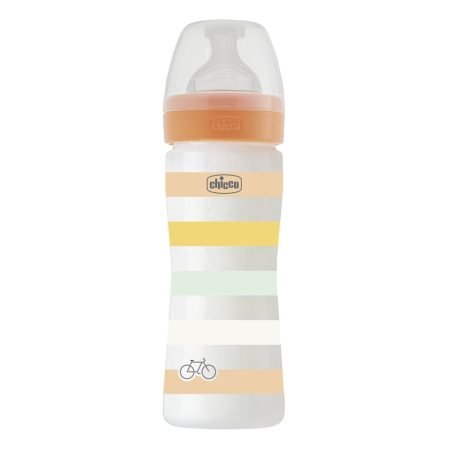 Mamadera Wellbeing 2m+ 250ml - Naranja