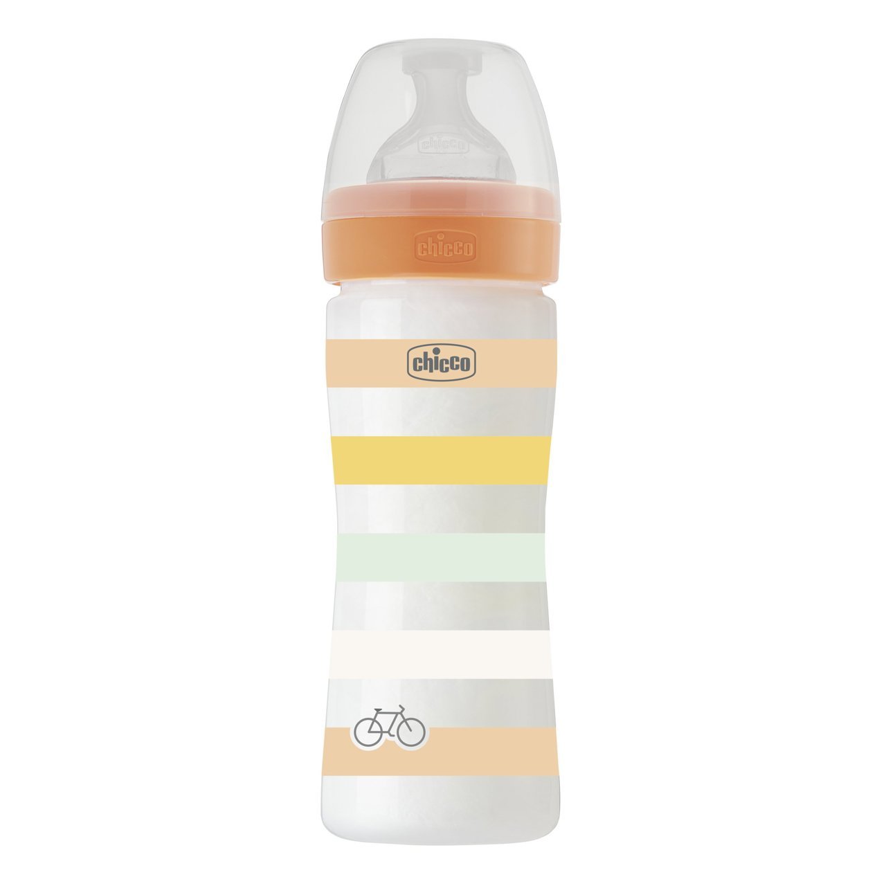 Mamadera Wellbeing 2m+ 250ml – Naranja