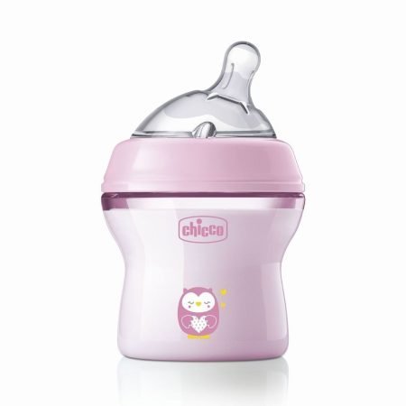 Mamadera Chicco NaturalFeeling 0m+ 150ml - Rosa