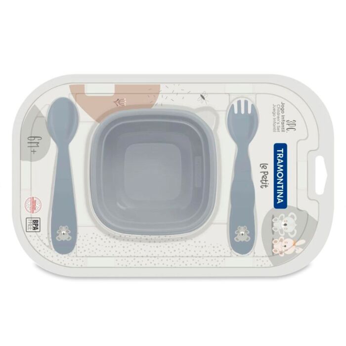 Set Infantil Tramontina – Le Petit Gris