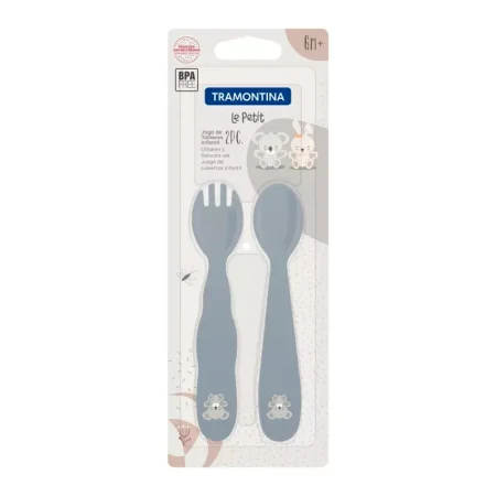 Set de Cuchara y Tenedor Tramontina - Le Petit Gris