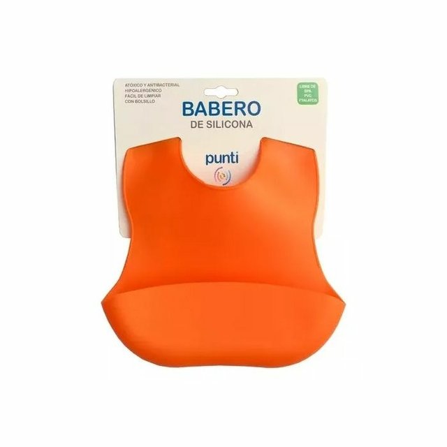Babero de Silicona – Rojo