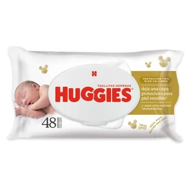 Toallitas Húmedas Huggies Oleo Calcareo x 48 u. para RN