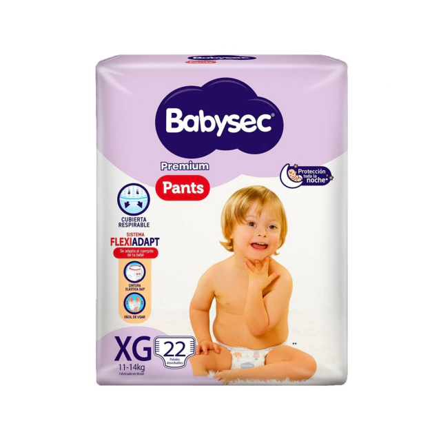 Babysec Super Premium Pants XG x 22 u.