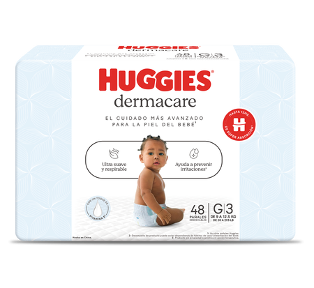 Pañales Huggies Dermacare G x 48 u.