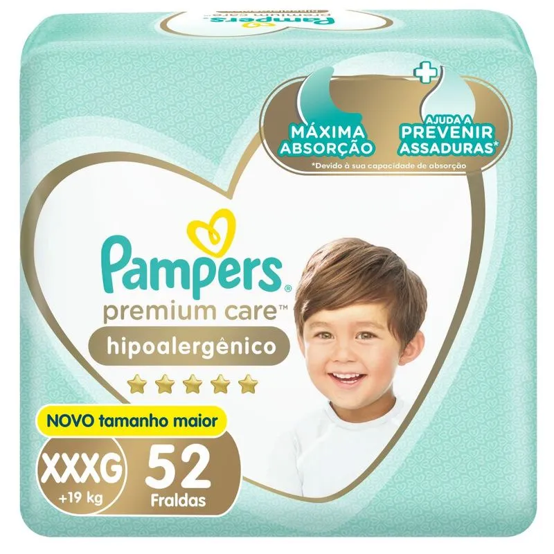 Pampers Premium Care XXXG x 52 u.