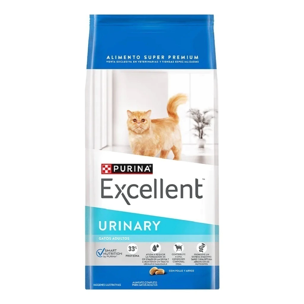 Alimento Gatos Balanceado Purina Excellent Urinary 1 Kg