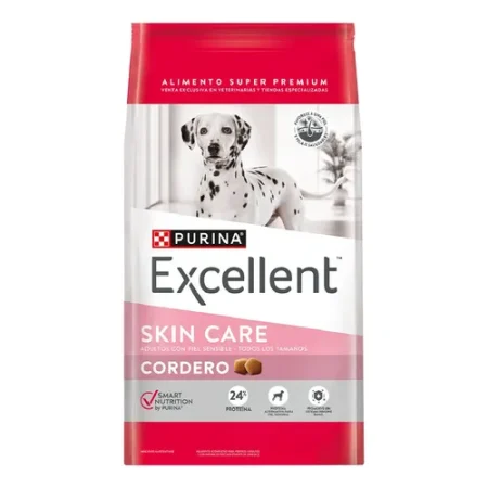 Alimento Excellent Skin Care Skin Care Para Perro Adulto Todos Los Tamaños Sabor Cordero En Bolsa De 15kg