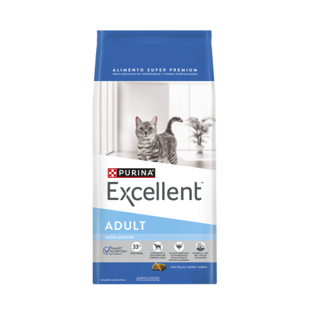Alimento Excellent Gato Adulto x15 kg