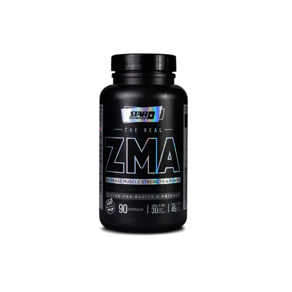 Zma Star Nutrition Zinc Magnesio Y Vitamina B6 X 90 Capsulas Sin Sabor