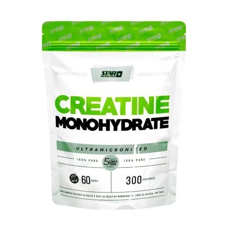 Creatina Monohidratada Star Nutrition 300 Gr - Doypack Sin Sabor