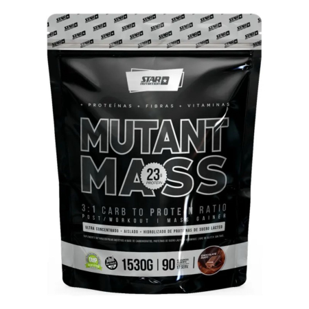 Mutant Mass 1.5Kg Star Nutrition Ganador Peso Sabor Chocolate Suizo