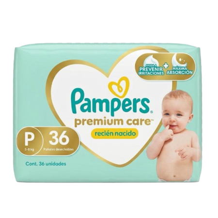 Pampers Premium Care P x 36 u.