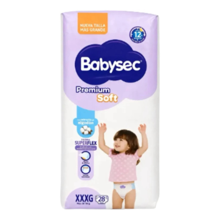 Babysec Premium Soft XXXG x 28 u.