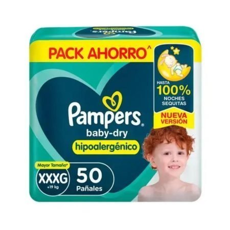 Pampers Baby-Dry XXXG x 50 u.
