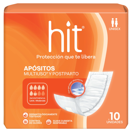 Apósitos Multiuso y Post-Parto x 10 u.